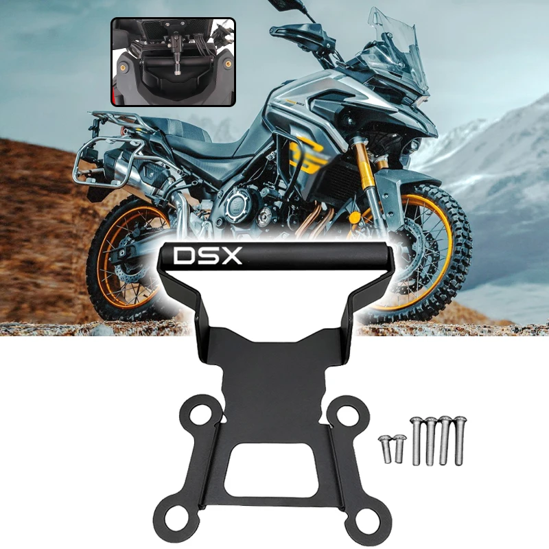 DSX 625 525 Mobile Phone GPS Plate Bracket Stand Holder Phone Support For VOGE Valico DS625X DS525X 625DSX 525DSX Motorcycle