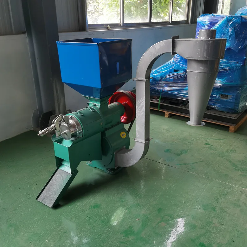 

(Customized for sea shipping) 150-type sorghum and quinoa shelling and milling machine, corn three-phase electric grain mill, ri