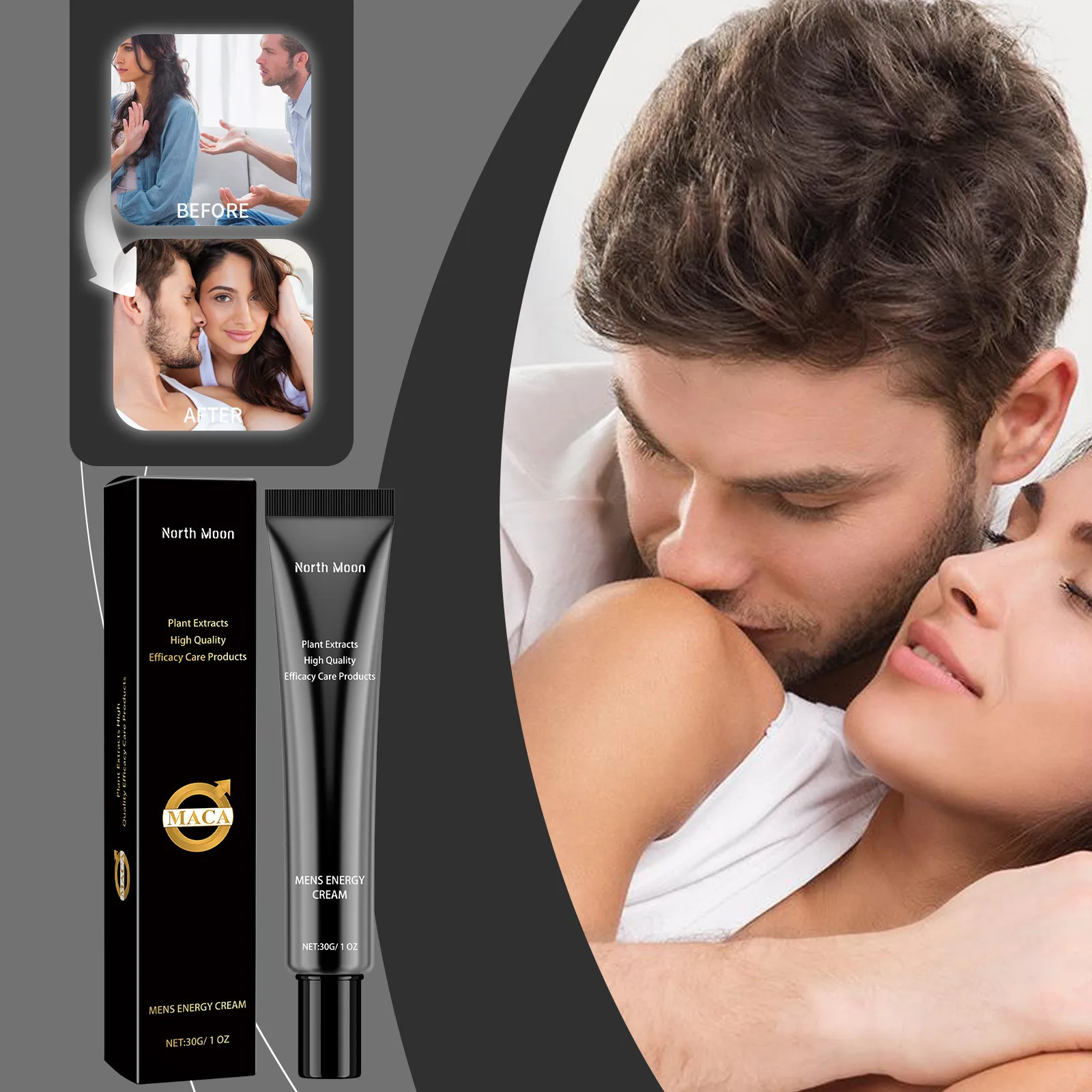 30g Men Energy Cream Body Enlargement Thickening Six Increase Large Strong Promote Blood Circulation Health Creams Safe