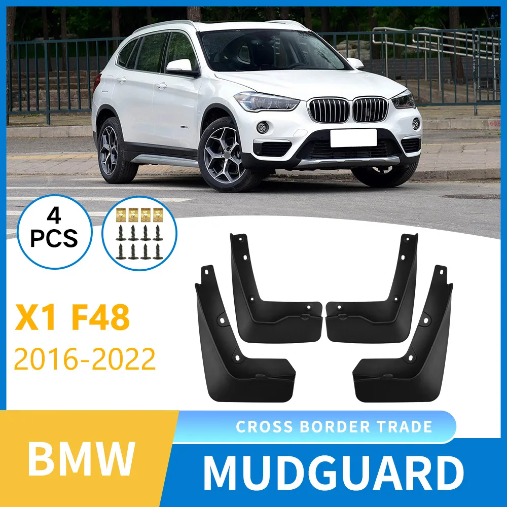 

For BMW X1 E84 2016-2022 car tire modification mudguard accessories,Front Rear Flares Splash Guards Cover Car Accessorie