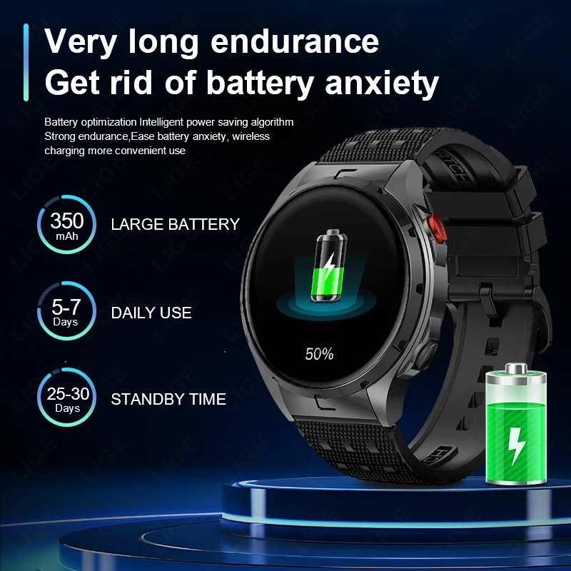 2025 Новые спортивные NFC модные умные часы с GPS, мужские умные часы с экраном AMOLED 1,43 дюйма, пульсометр, кровяное давление, здоровье, умные часы для XIAOMI IOS