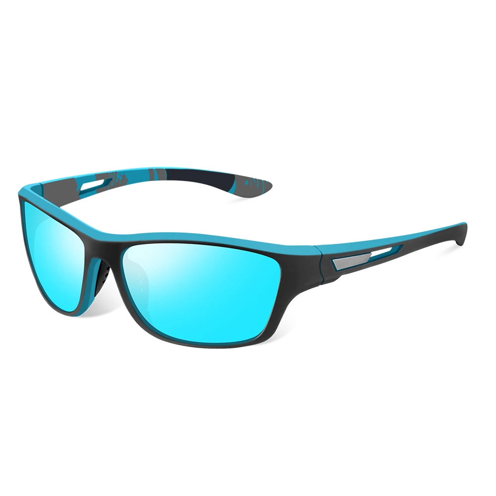 CRIXALIS Fashion rettangolo occhiali da sole polarizzati uomo outdoor ciclismo occhiali da sole uomo Sport pesca viaggi arrampicata Shades UV400