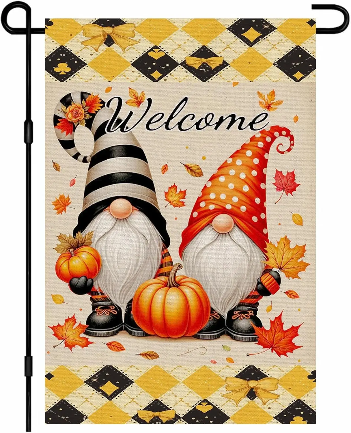 Fall Garden Flag Gn…