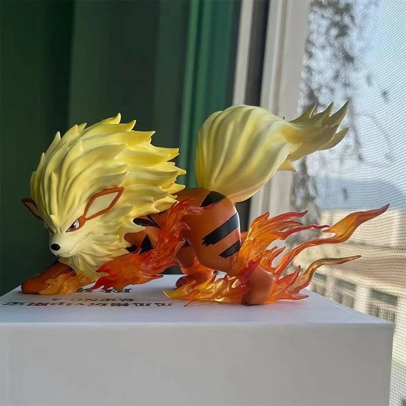 Hot Pokemon Anime Figure Model Toy Og Arcanine Action Figures Gk Figurine Kawaii Pvc Collection Ornaments Birthday Gift For Kid