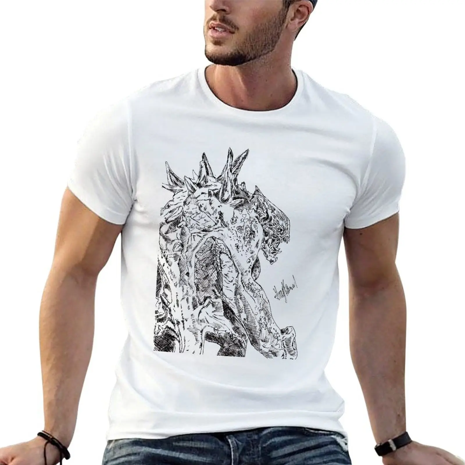

Evolve Goliath pen T-Shirt graphic t shirts for man man t shirt summer cotton t shirt pack T-shirt