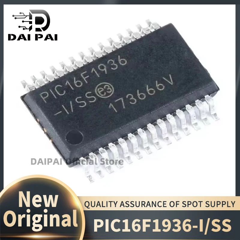 (10Pcs-20Pcs/Lot) 100% New original PIC16F1936-I/SS PIC16F1936 SSOP28 Chipset