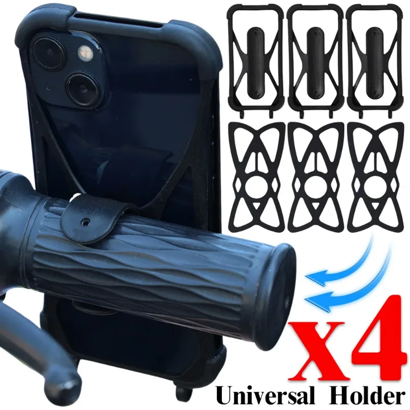 

Universal Motocycle Bicycle Mobile Phone Holder for iPhone Samsung Xiaomi Huawei Cell Phone Mobile Bike Handlebar Bracket Holder