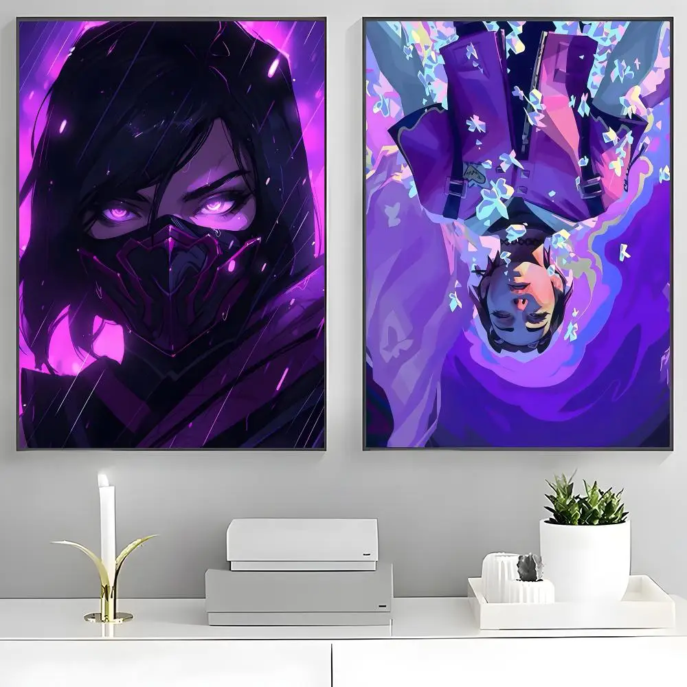 Game VALORANT Poster Poster Stickers Painting Mural HD Wall Decals for Bedroom Living Room Home Self-Adhesive