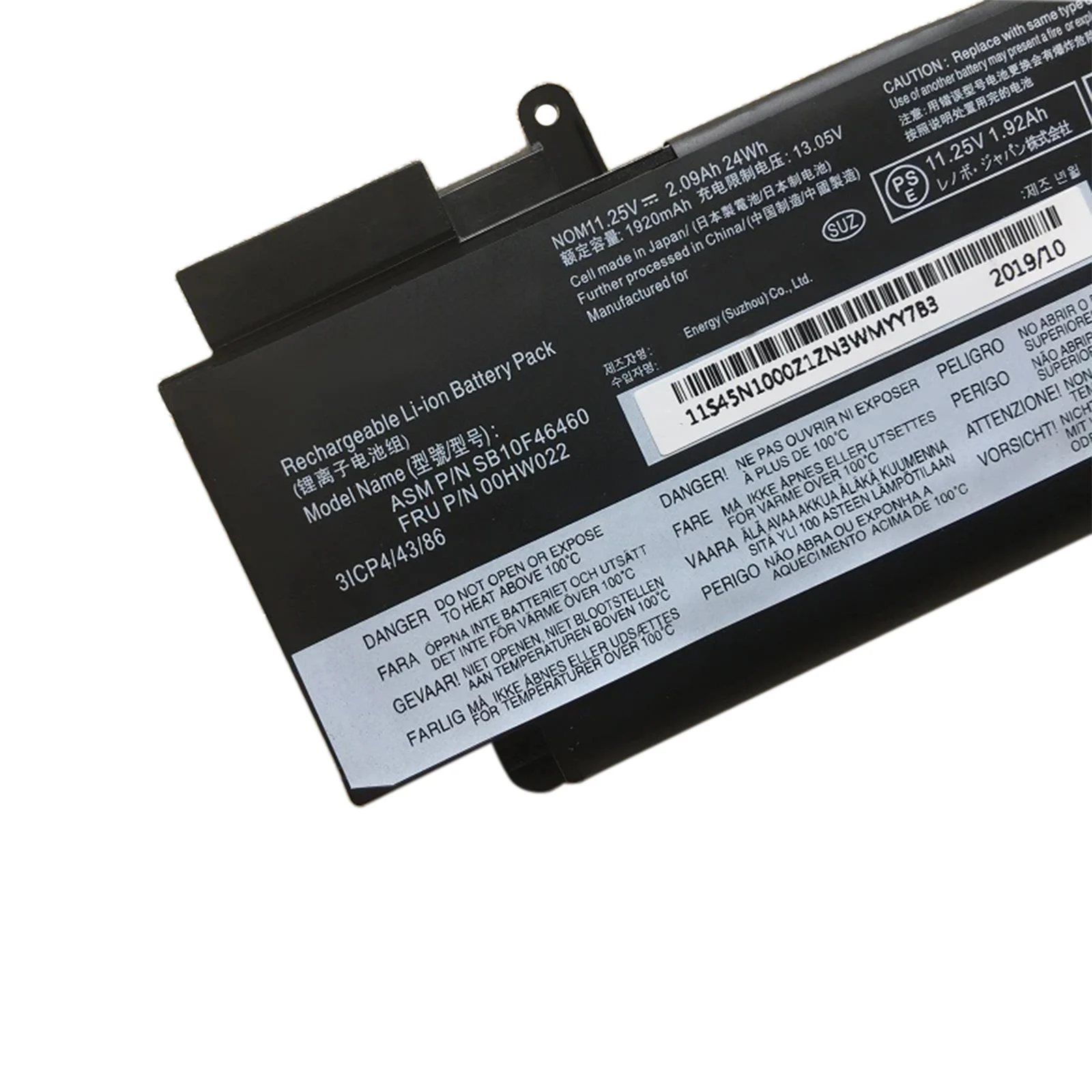 YOOFAN baterías ordenador portátil para Lenovo ThinkPad, recambio de número de pieza, T470s, 01AV405, 01AV406, 01AV408 00HW022