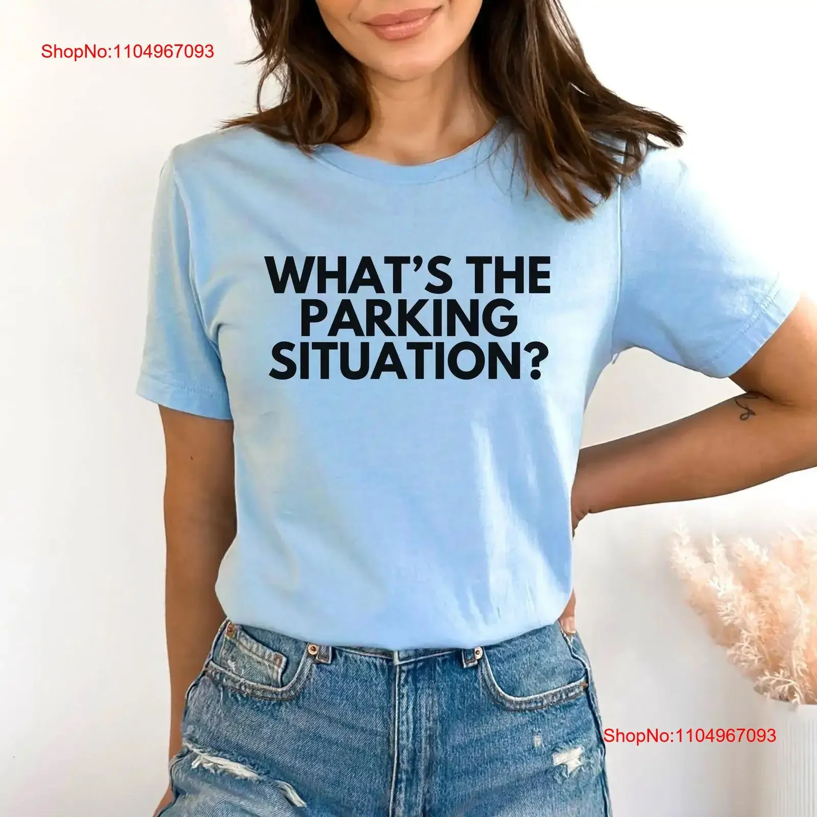 

Parking Anxiety T Shirt What's The Situation Funny Parallel Anxious Overthinking Planner Attack vintage Washed Stretched Casual