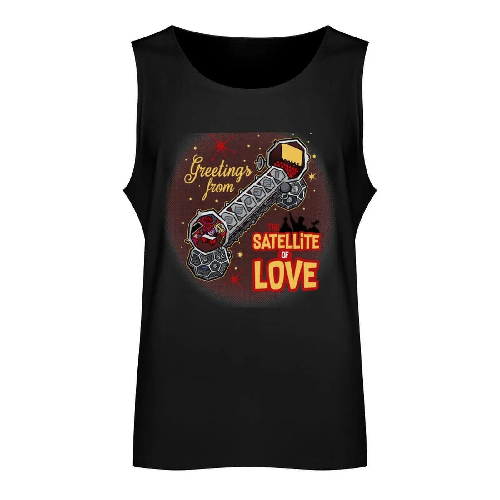 Satellite of Love - MST3K Tank Top Man gym clothes sexy clothes men man vest