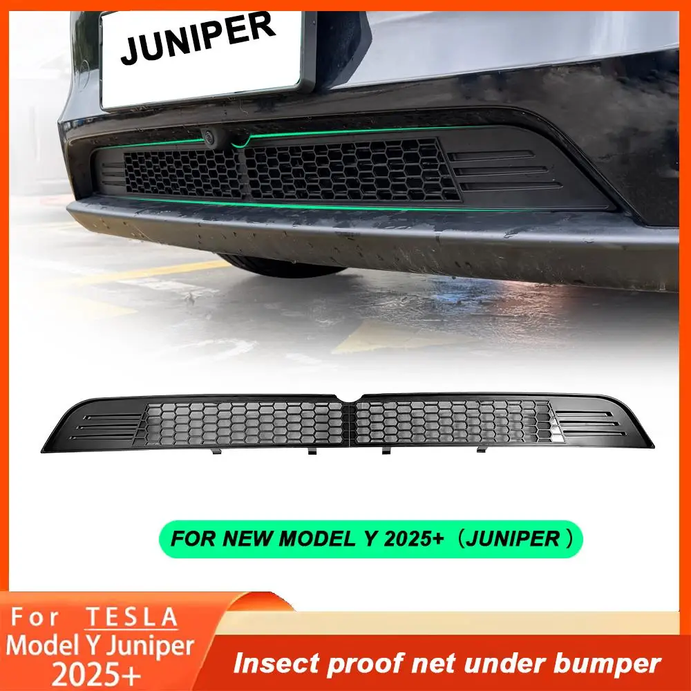Split Detachable Insect-proof Net For Tesla New Model Y Juniper 2025+ Launch Air Conditioning Modified Air Intake Cover