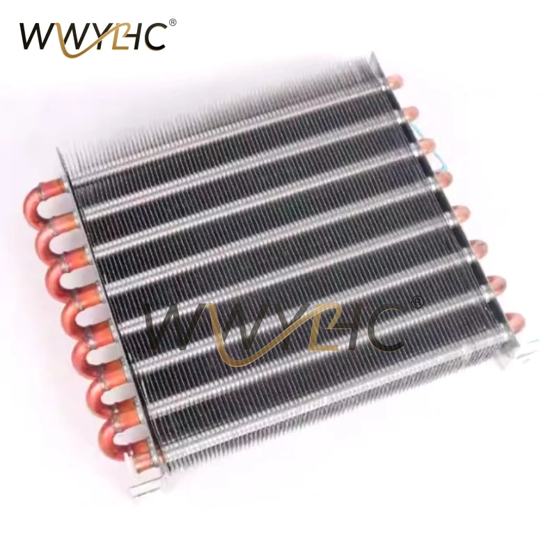 Aluminum Alloy Water Cooling Radiator, Fin Type Condenser Heat Exchanger for Refrigeration System 360-390W
