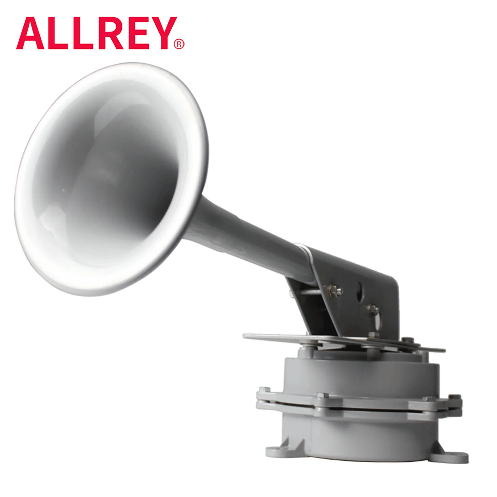 ALLREY 12V /24V 1280DB Super Loud Aviation Aluminum Train Track Car Horn For Truck Boat Train Vehicle Lorry Car Accessory