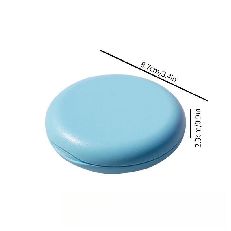 Portable Case for Invisible Aligners and Retainers – Magnetic Round Storage Box (Compatible with Invisalign)