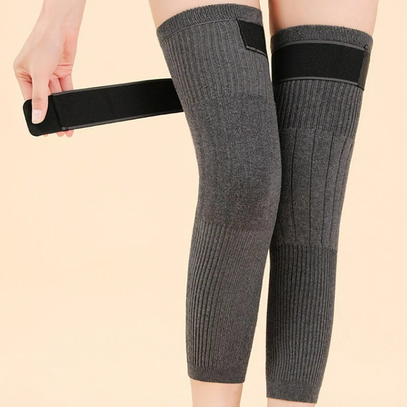 Thickened Autumn and Winter Plush Knee Pads for Warmth, Protecting Elderly Knees From Cold, Soft and Comfortable Leg Warmers