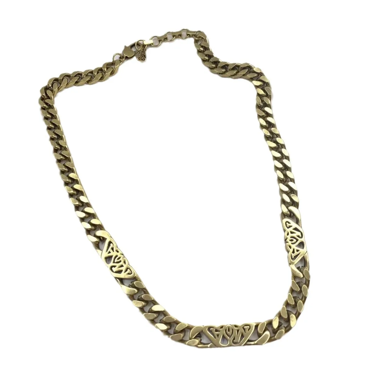 Nieuwe Cubaanse zegelketting voor dames met een hoogwaardige en modieuze punk-sleutelbeenketting in Europese en Amerikaanse stijl