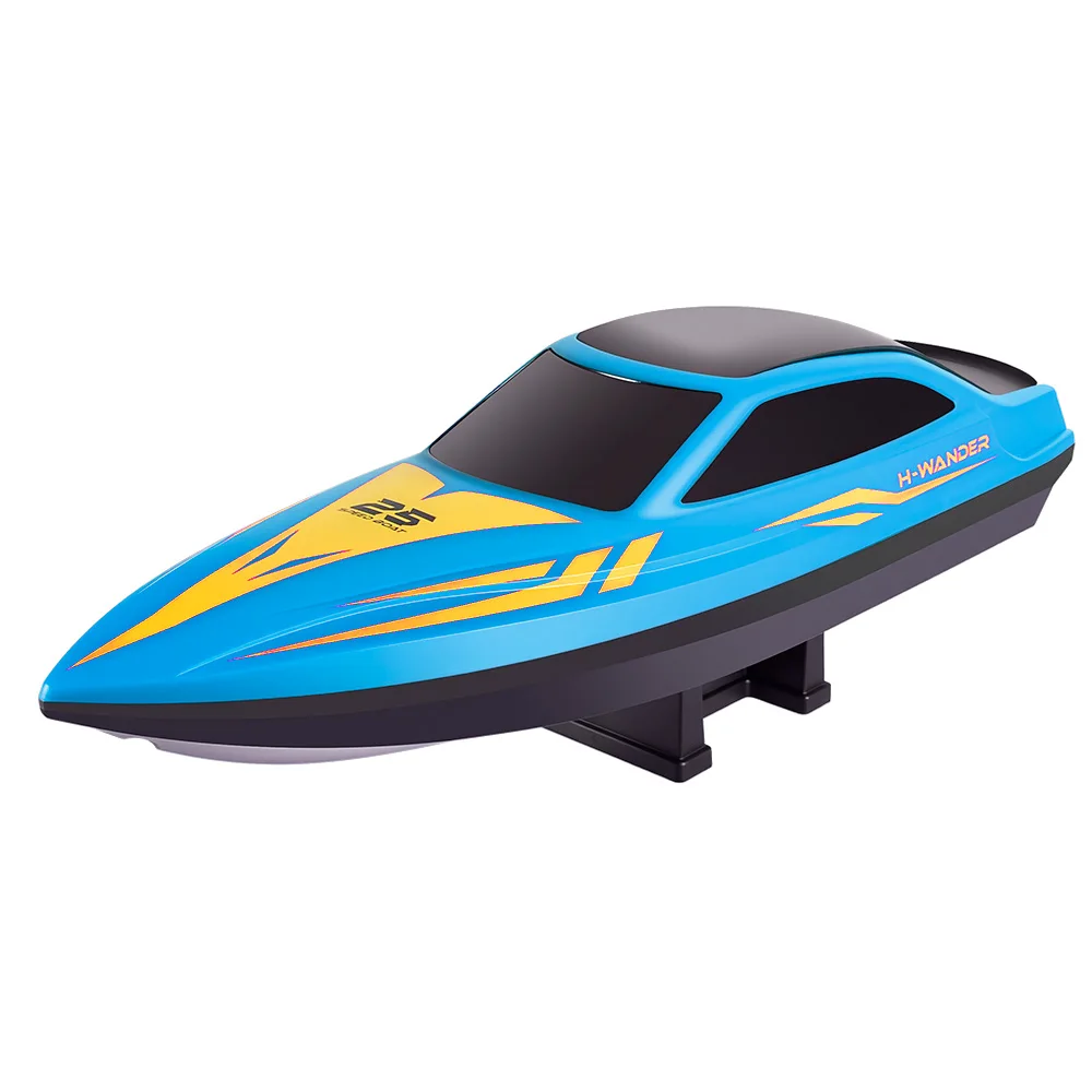 9IMOD HJ825B RC Boat  2.4G 80M Control with 7 Dynamic Light Modes One-Click Auto Righting Speedboat For Night Water Play