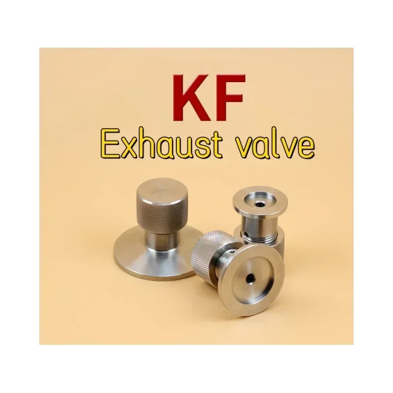 

KF16、KF25、KF40 вакуумный быстроразъемный клапан, вакуумный предохранительный клапан, фитинги для вакуумных труб из нержавеющей стали 304, фланцевое соединение