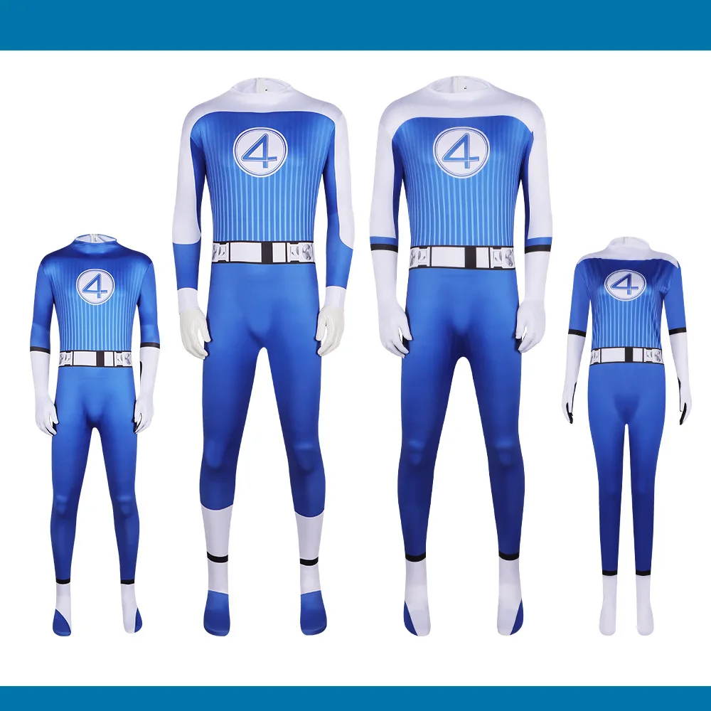 

Невидимый женский костюм для косплея Fstic, четыре цельных костюма для женщин, полиэфирное волокно, 00% одежда для выступлений на сцене