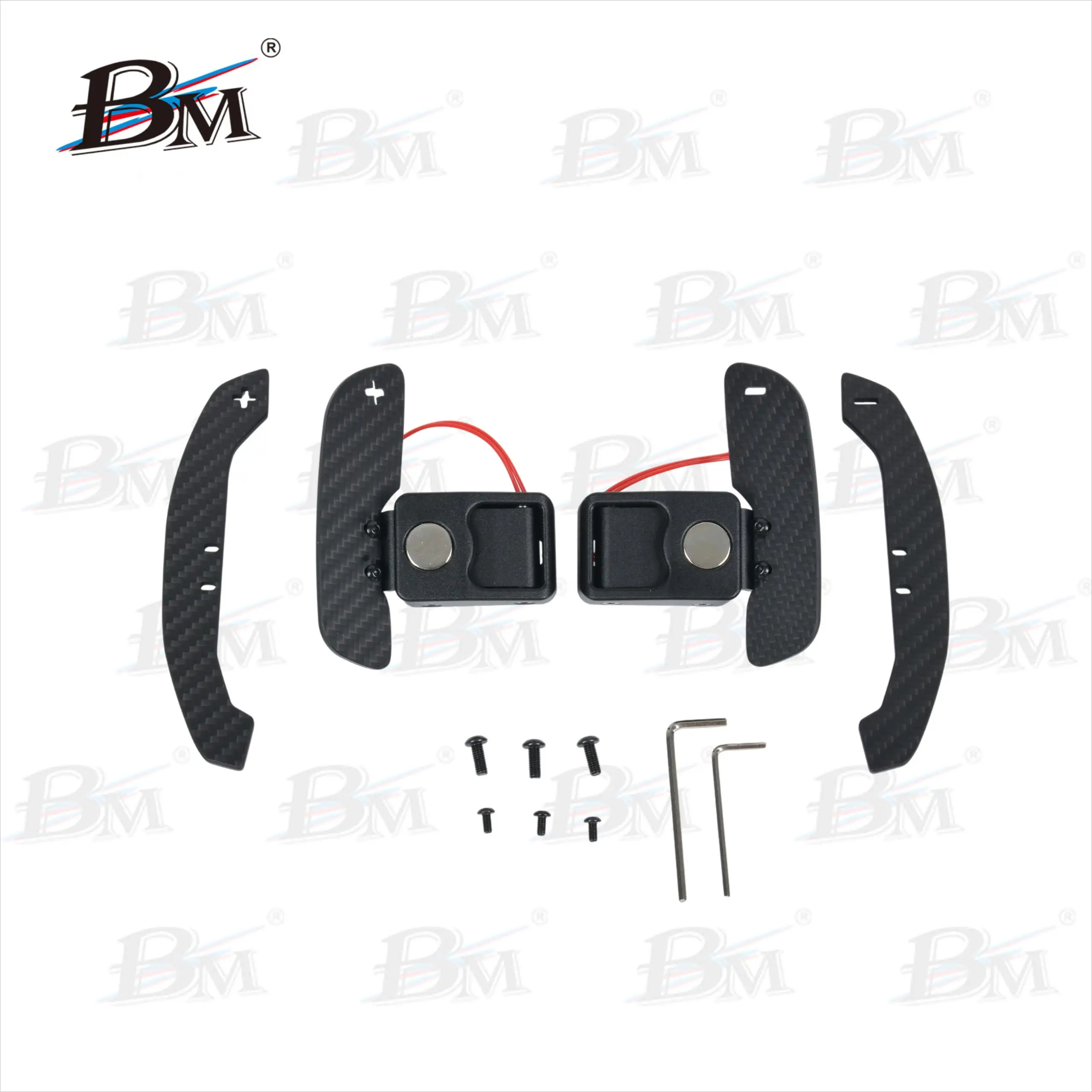 

Magnetic Carbon Fiber Car Steeing Wheel Paddle Shifters For BMW 1-4 Series X1-X6 X5M X6M G-chassis All Model Car accessories