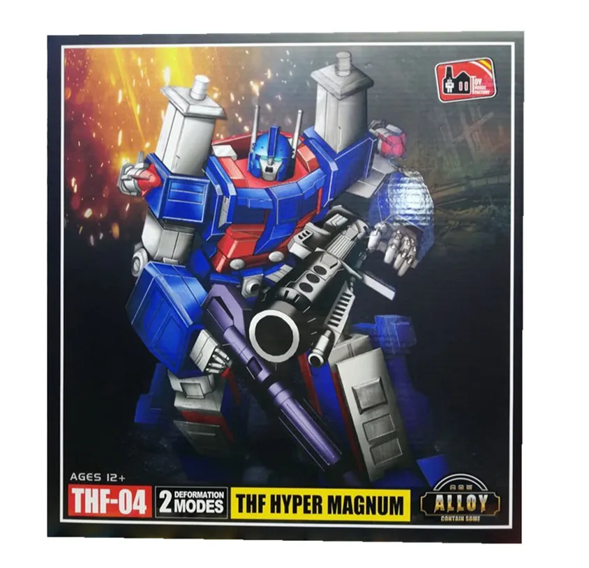 W magazynie KBB KO MP31 MP22 THF-04 THF04 Robot Delta Magnus Ultra Magnus zabawki figurki akcji z pudełkiem