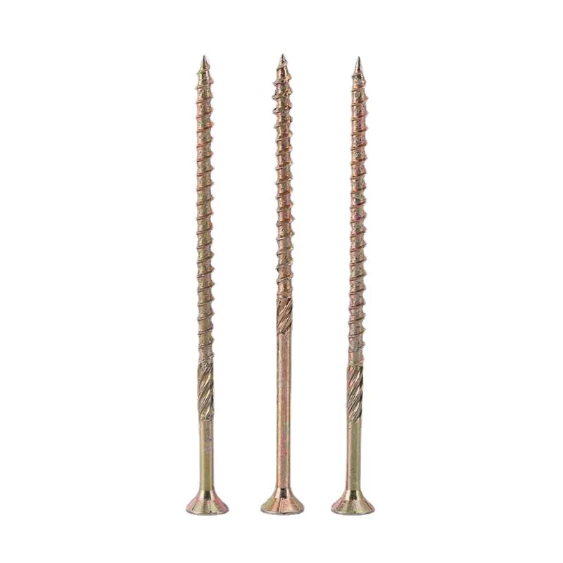 20pcs Torx Socket Knurled Metal Screws Wood Deck Screws Rust Resistant Six Lobe Self Tapping Fibreboard Drywall Screw