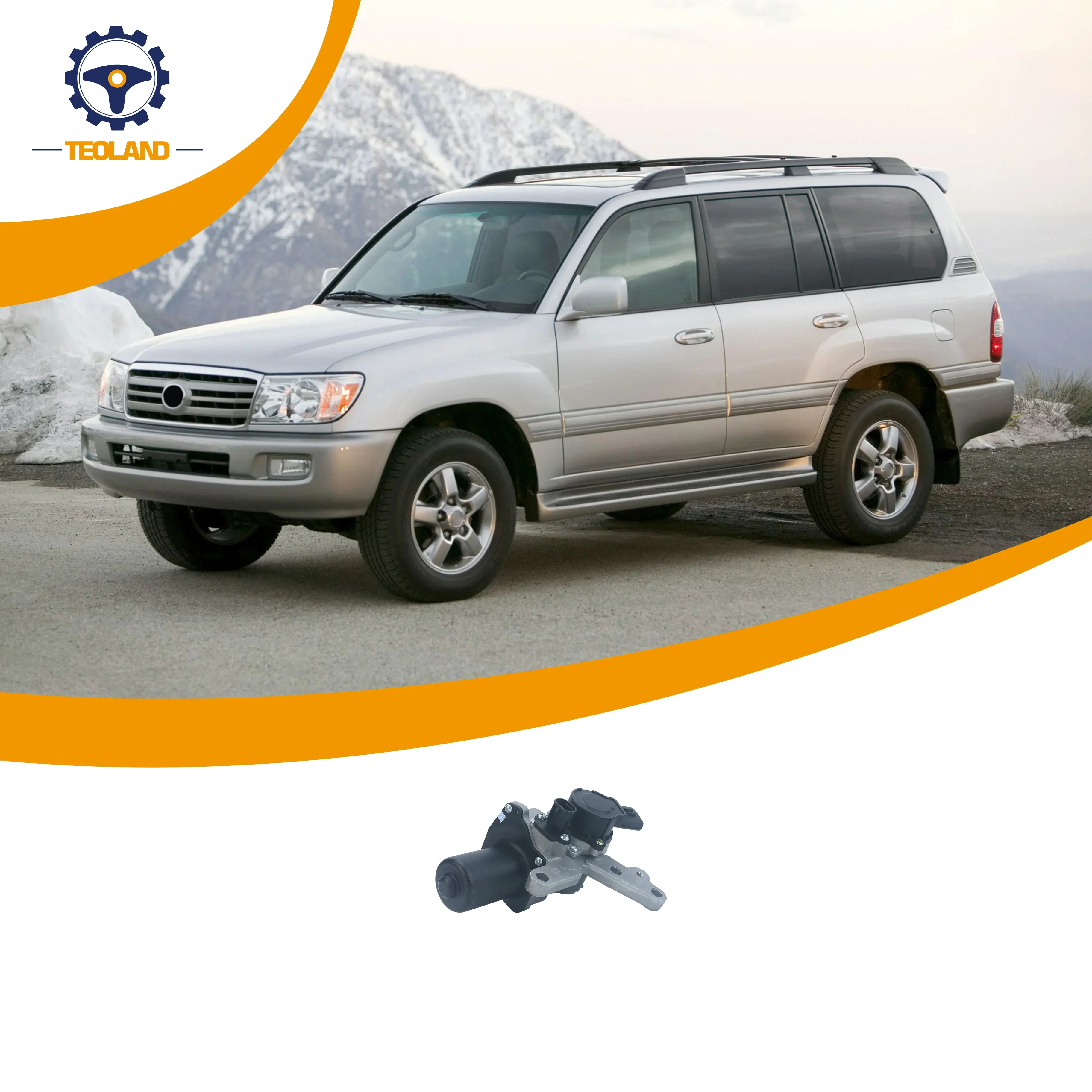 Car Engine Parts Turbo Electronic Actuator RHV4 VB23 Turbocharger OEM 17208-51010 1720851010 for Toy ota Land Cruiser