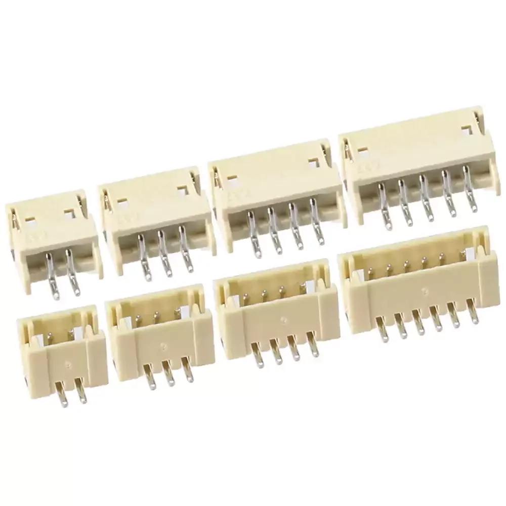 20 Stück JST ZH 1,5 mm Pitch SMD Wire-to-Board-Steckverbinder, 2/3/4/5/6/7/8/910-polige vertikale horizontale Buchse
