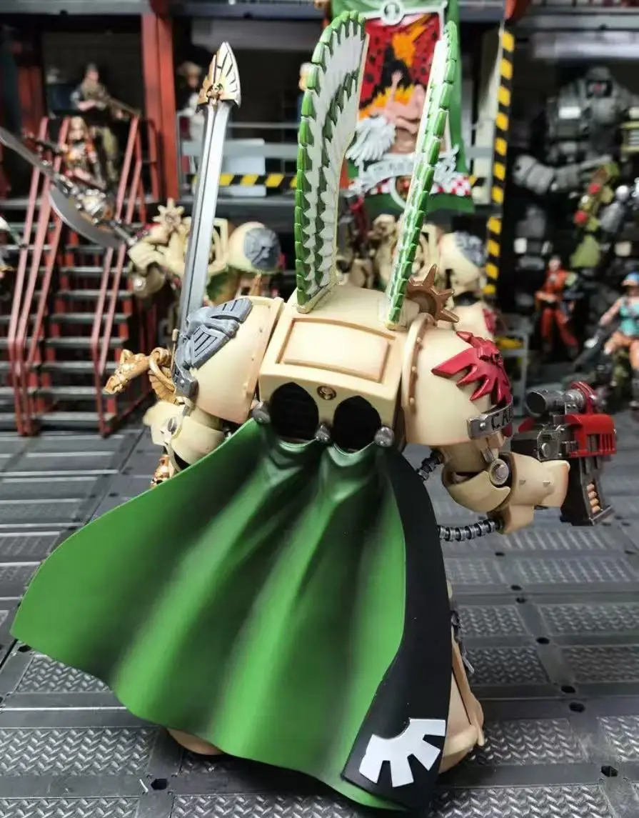 Фигурки JOYTOY Warhammer 40K Dark Angels Deathwing Strikemaster, Deathwing Champion, Deathwing Ancient, масштаб 1/18, игрушки, модели