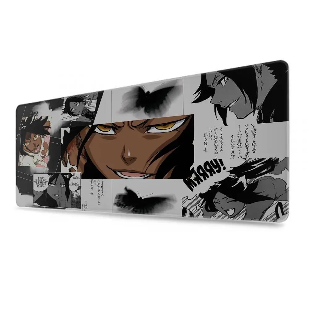 B-leach Y-oruichi Fashion Big Mouse Pad Large HD Printing Anime Desk Mat Luxury Large Extended Desktop Mats Student Writing Pad