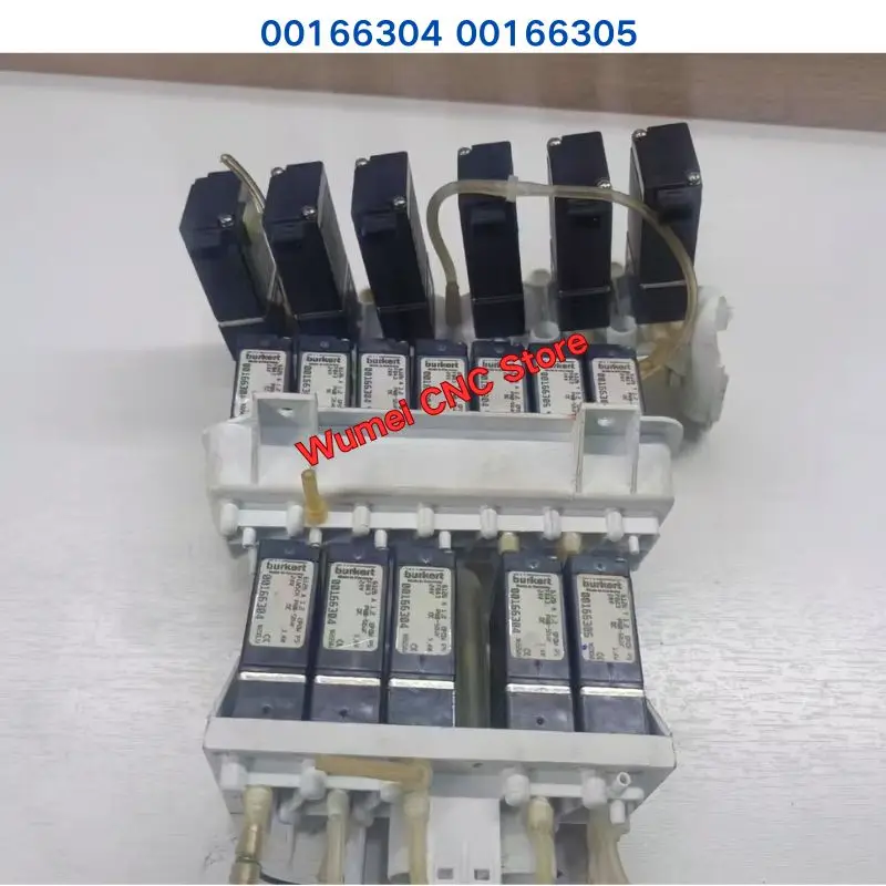 Second-hand test OK burkert DC three-way solenoid valve 00166304 00166305 Full range of models, please consult for others