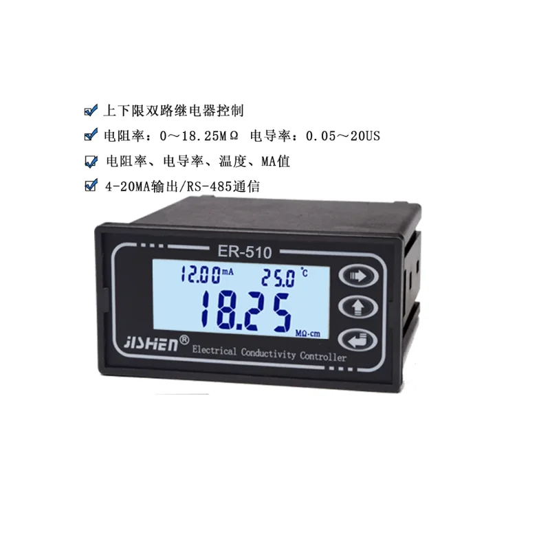 

Resistivity Meter Conductivity Meter TDS Meter EC Sensor Conductivity Electrode Rm-220 / Er-510