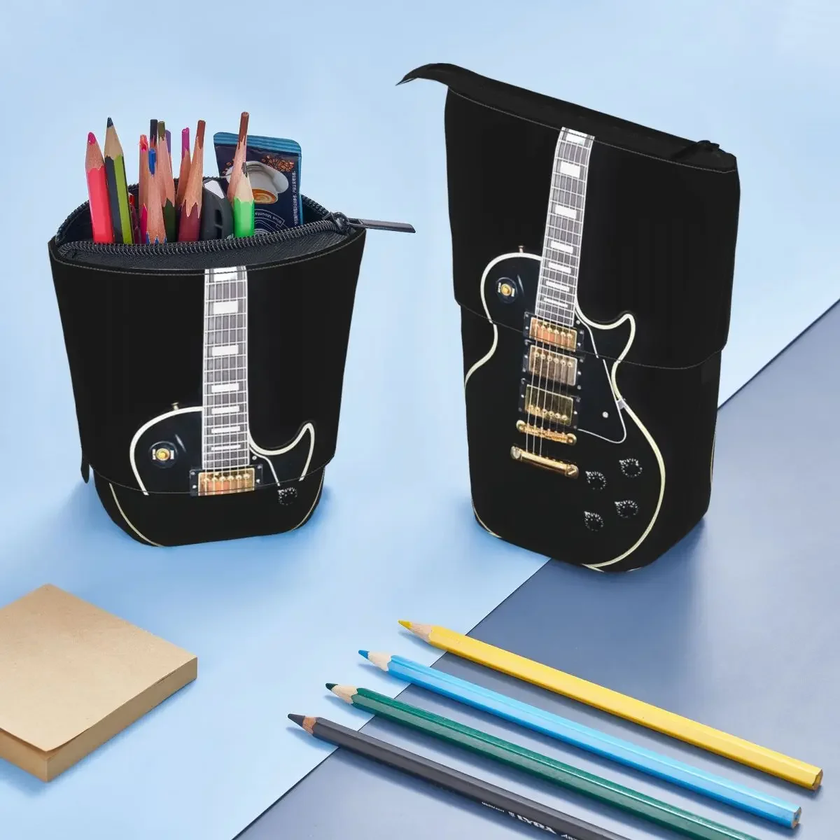 estojo-reversivel-gibson-custom-shop-1958-les-paul-para-estudantes-caixa-de-canetas-bolsa-de-lapis-material-escolar-porta-canetas
