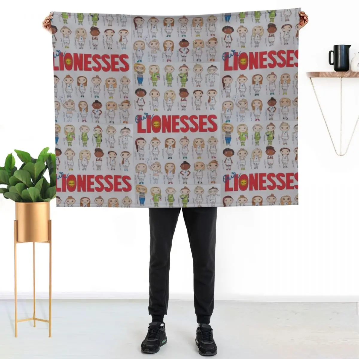 Our Lionesses Throw Blanket wednesday Summer Beddings Loose Picnic decorative Travel Blankets