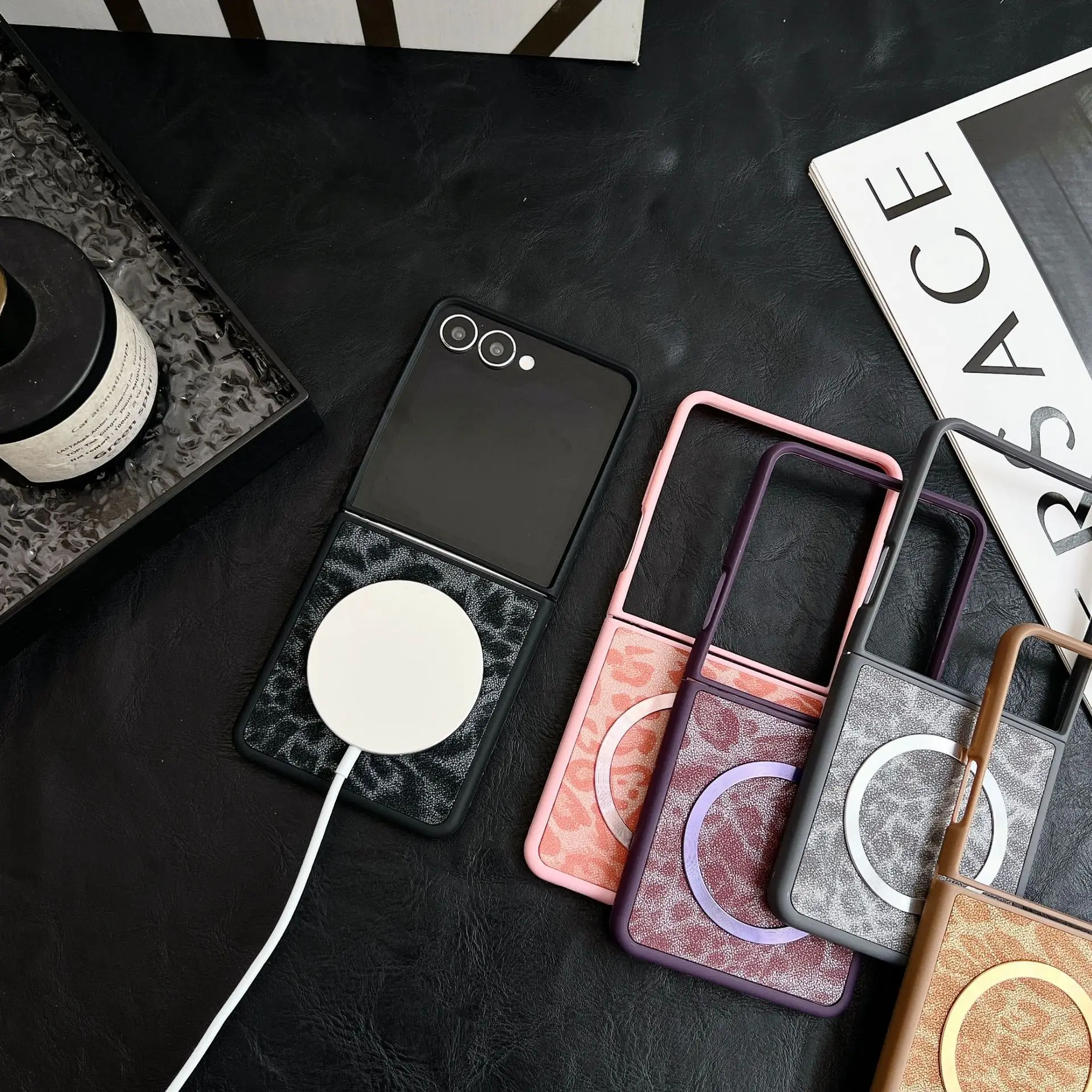 

810A94 Phone Case for Samsung Galaxy Z Fold Z Flip 7 6 5 4 Protective Back Cover for ZFold7 ZFlip7 Case Shell