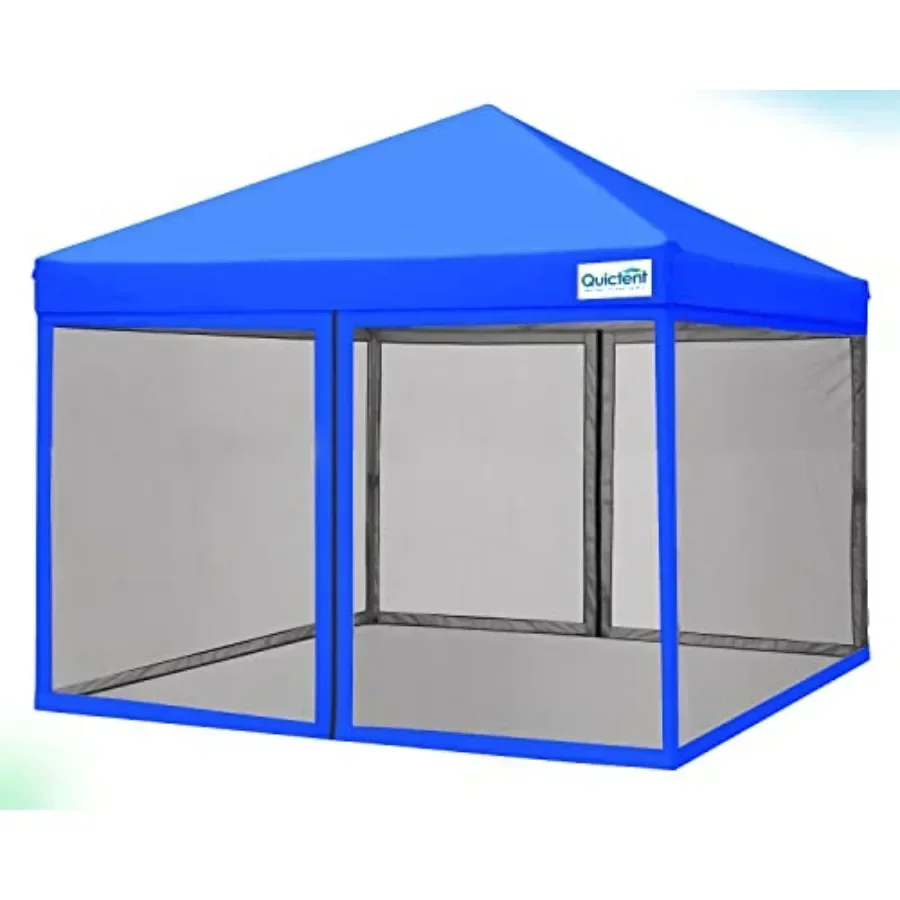 10'x10' Easy Pop up  Tent with Netting Sned Outdoor  Portable Gazebo Sn House Room Tent -Fully Sealed Waterproof Roller Bag Inc