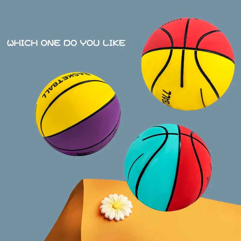 Mini Simulation 6cm Soccer Basketball Hollow Bouncy Ball Indoor And Outdoor Parent-child Interaction Decompression Toys