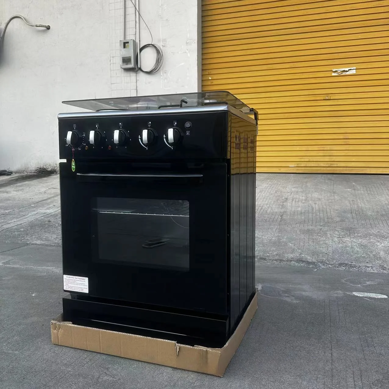 2 Gas 2 Electricity Cooking with Single Oven Stainless Steel Built-In Household Appliance