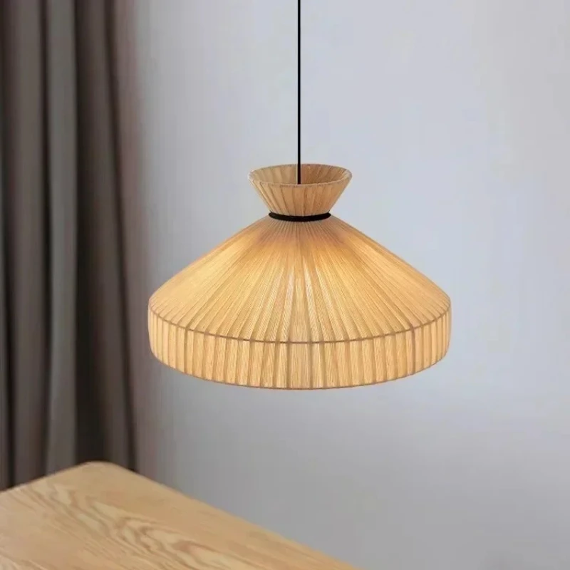 

Nordic Simple Fabric LED Pendant Lights for Living Room Bedroom Chandelier Lighting Decoration Home Lamps Indoor Hanging Fixture
