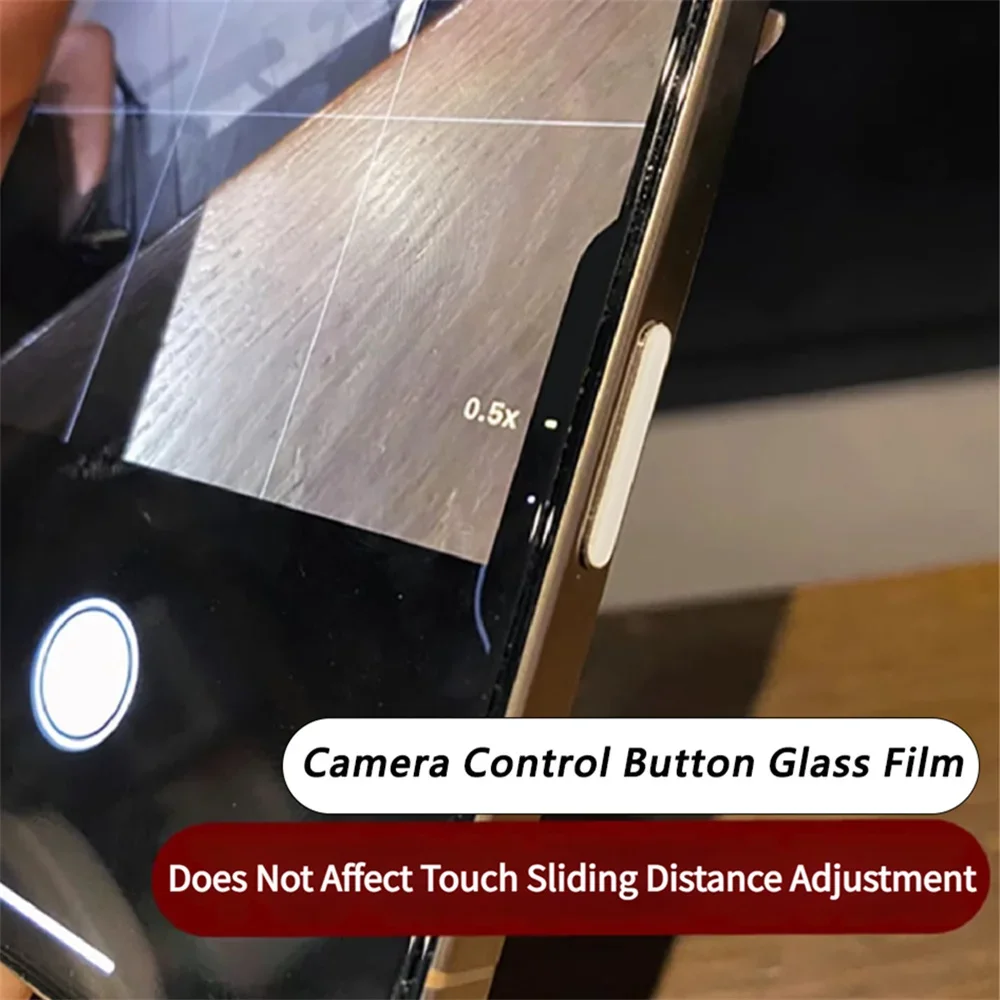 HOCE Universal Camera Control Button Glass Protective Film For iPhone 16 Pro Max 16 Plus Anti-scratch 2 Pieces Phone Accessories