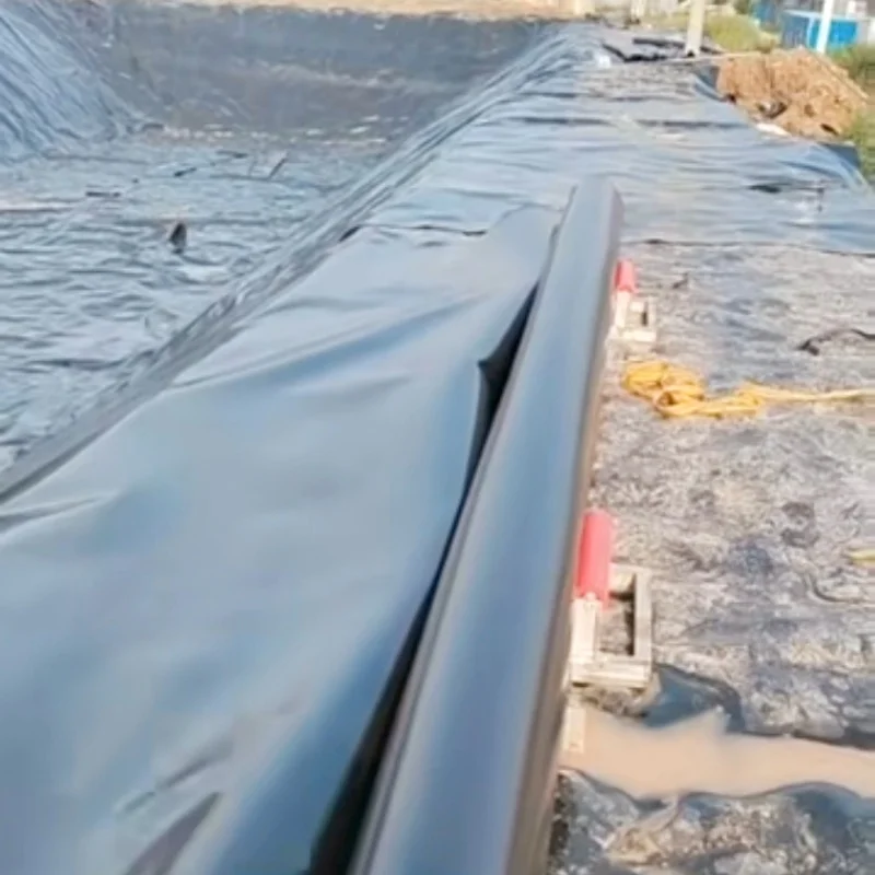 Industrial Grade HDPE Geomembrane Liner for Aquaculture Water Storage Wastewater Landfill and Mining Projects Worldwide