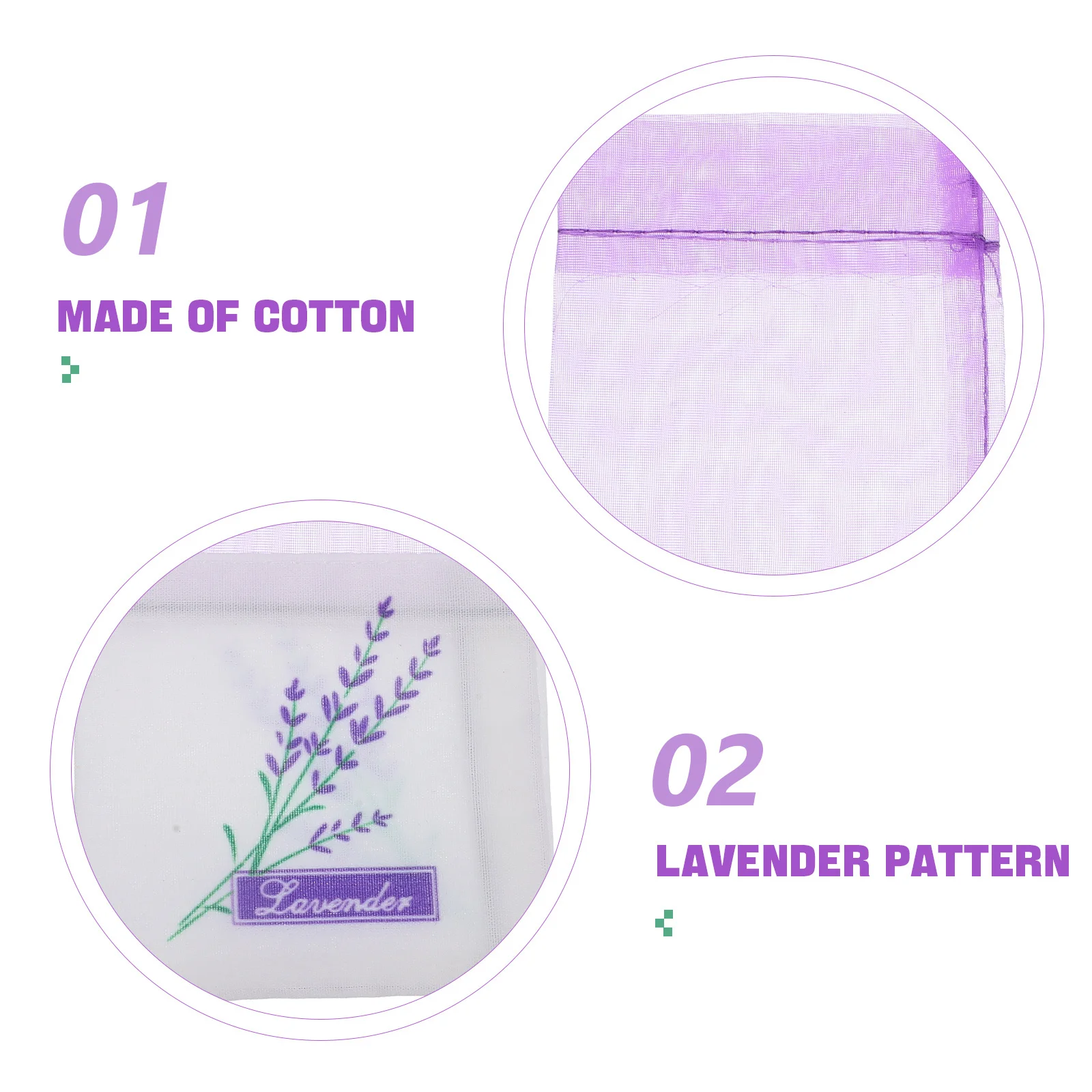 أكياس فارغة 30 قطعة من أكياس معطرة باللافندر لأكياس العطور التي يمكنك صنعها بنفسك منظم عطري لتخزين الزهور