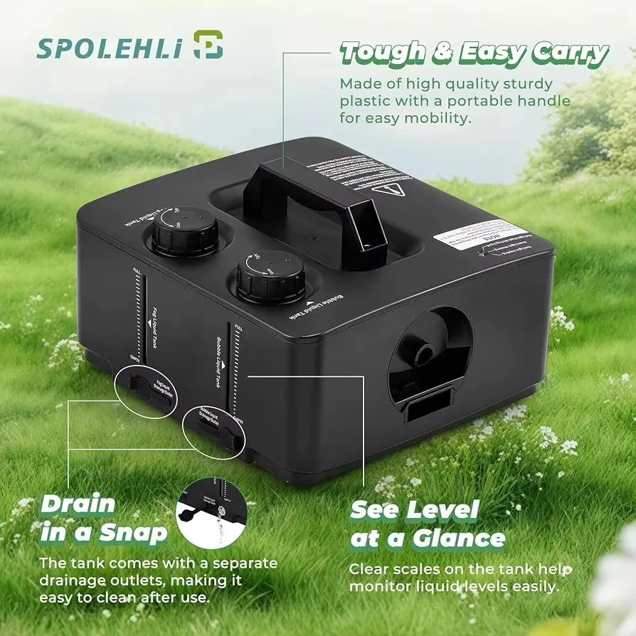 フォグバブルマシン スモークバブルマシン クリスマス ハロウィン パーティー 屋外 室内 DJ 結婚式 写真撮影 誕生日プレゼント