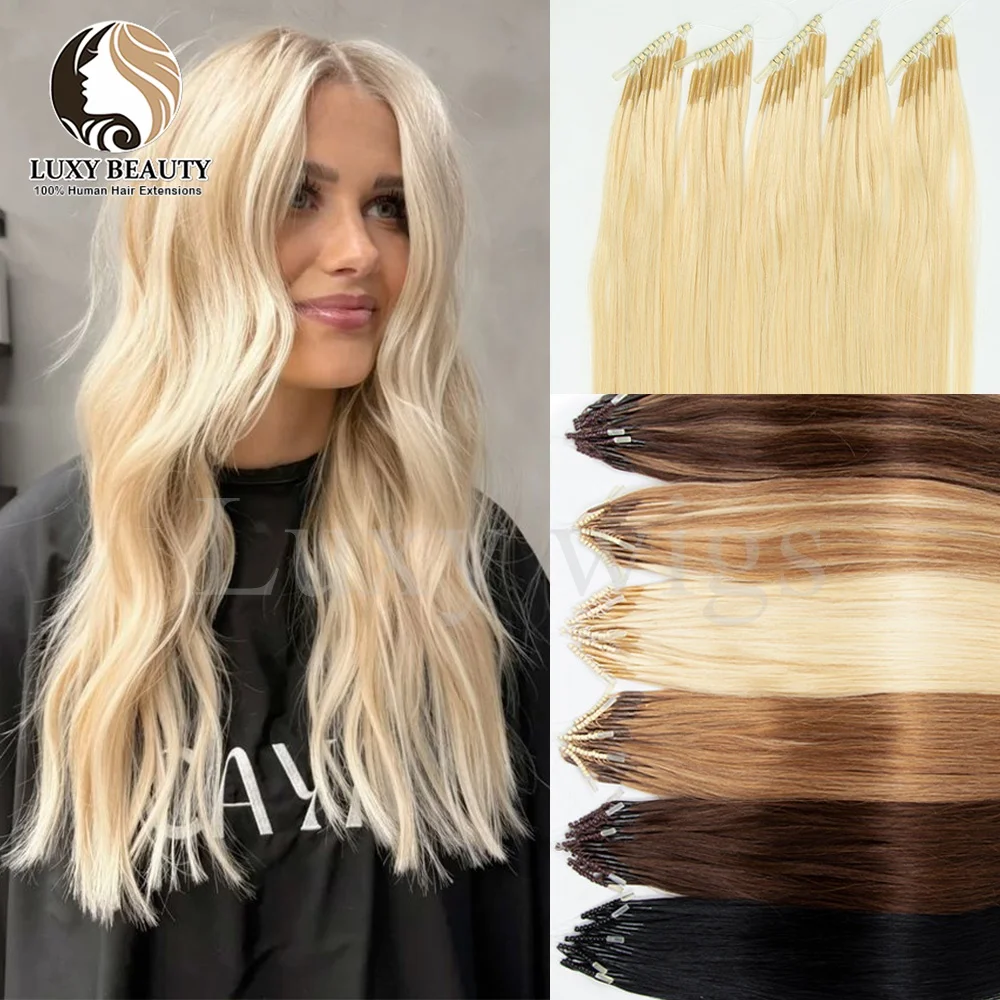 Blonde 8D Micro Bea… - image