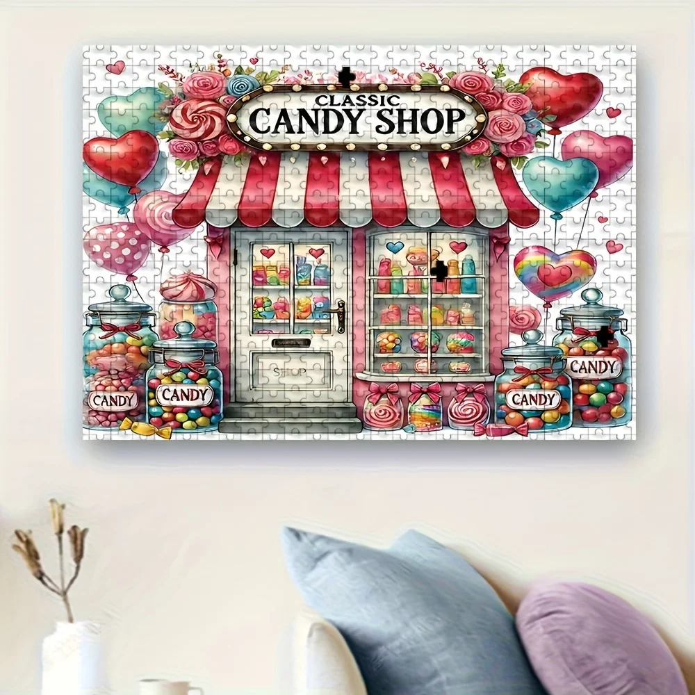 500/1000ピース 高品質 大人向けパズル |   ストレスを軽減する楽しい家族向けゲーム、誕生日、クリスマス、ハロウィーン、ギフトに最適です。