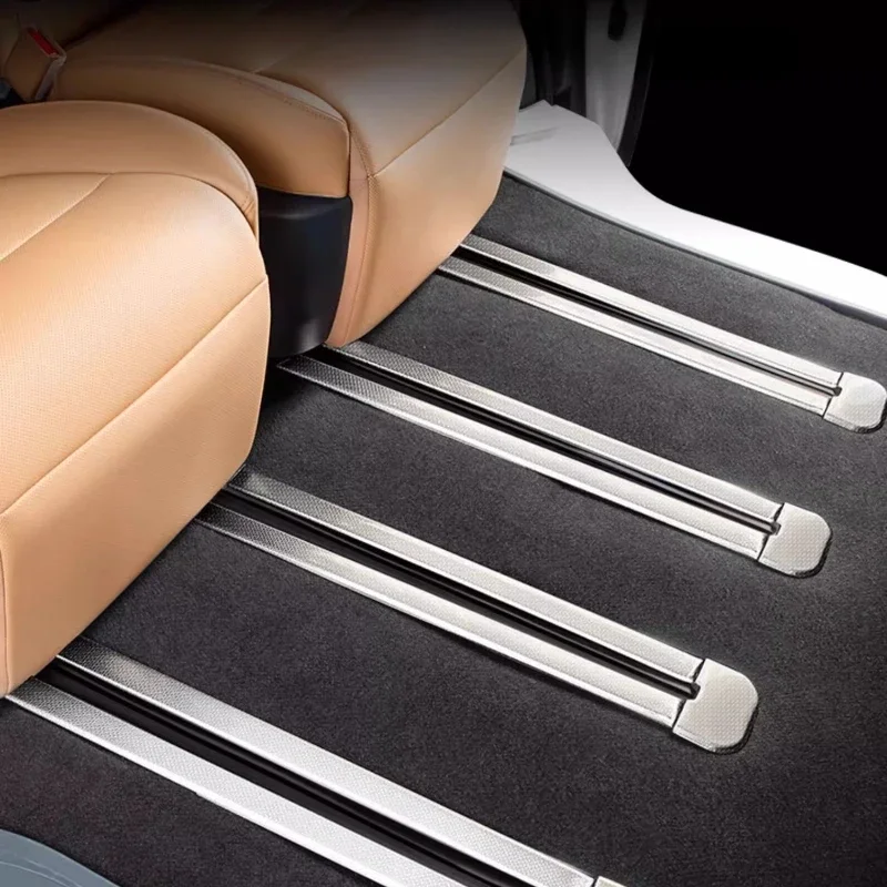 Seat Slideway Bright Strip Anti-friction Protection for GAC Trumpchi E8 Product To Decorate The Whole Car Accessories Tools