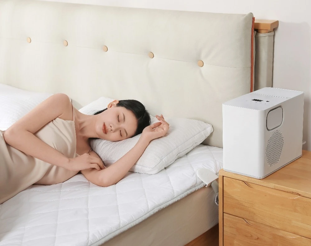 Plus Version Temperature-Adjustable Cooling and Heating Mattress Dual Zone Cooling System Hydronic Mattress with 152*203cm