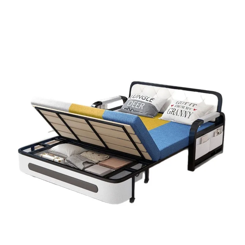 small apartment sitting and lying multi-functional folding sofa bed