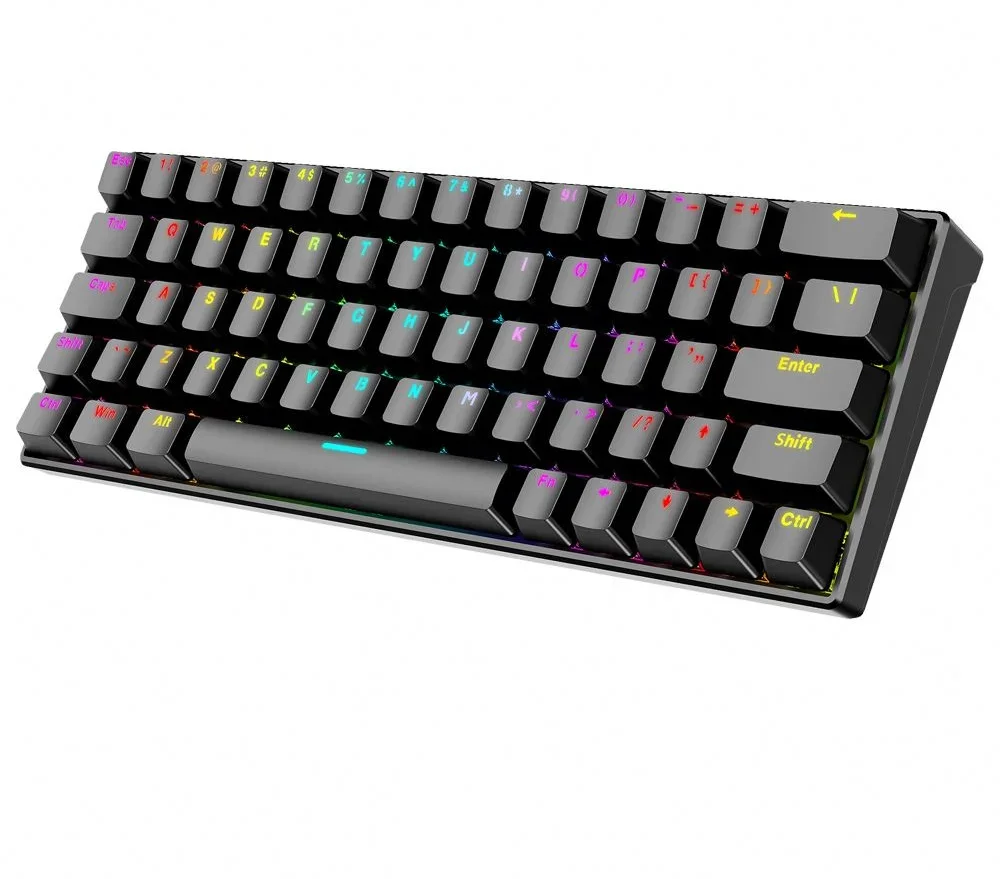 

'For 61 Keys RGB Mini Teclado Gamer Mechanical Gaming Keyboard